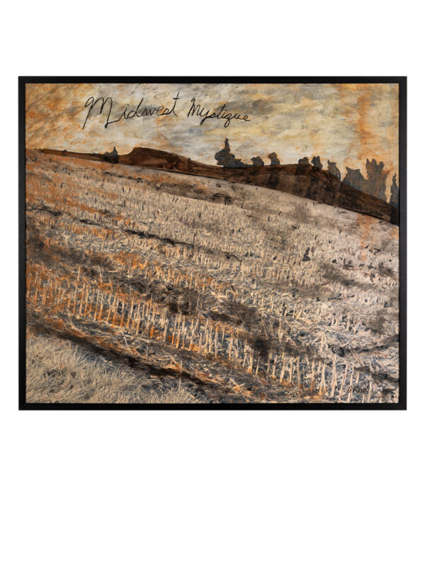 Landscape artwork titled "Midwest Mystique.